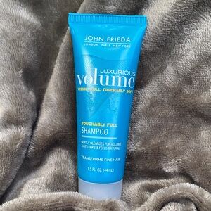 💖3/$15💖 John Frieda Luxurious Volume Shampoo  1.5 Fl Oz New Travel Size NOS